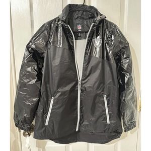 Women's G-III 4Her by Carl Banks Las Vegas Raiders Double-Coverage Jacket Medium
